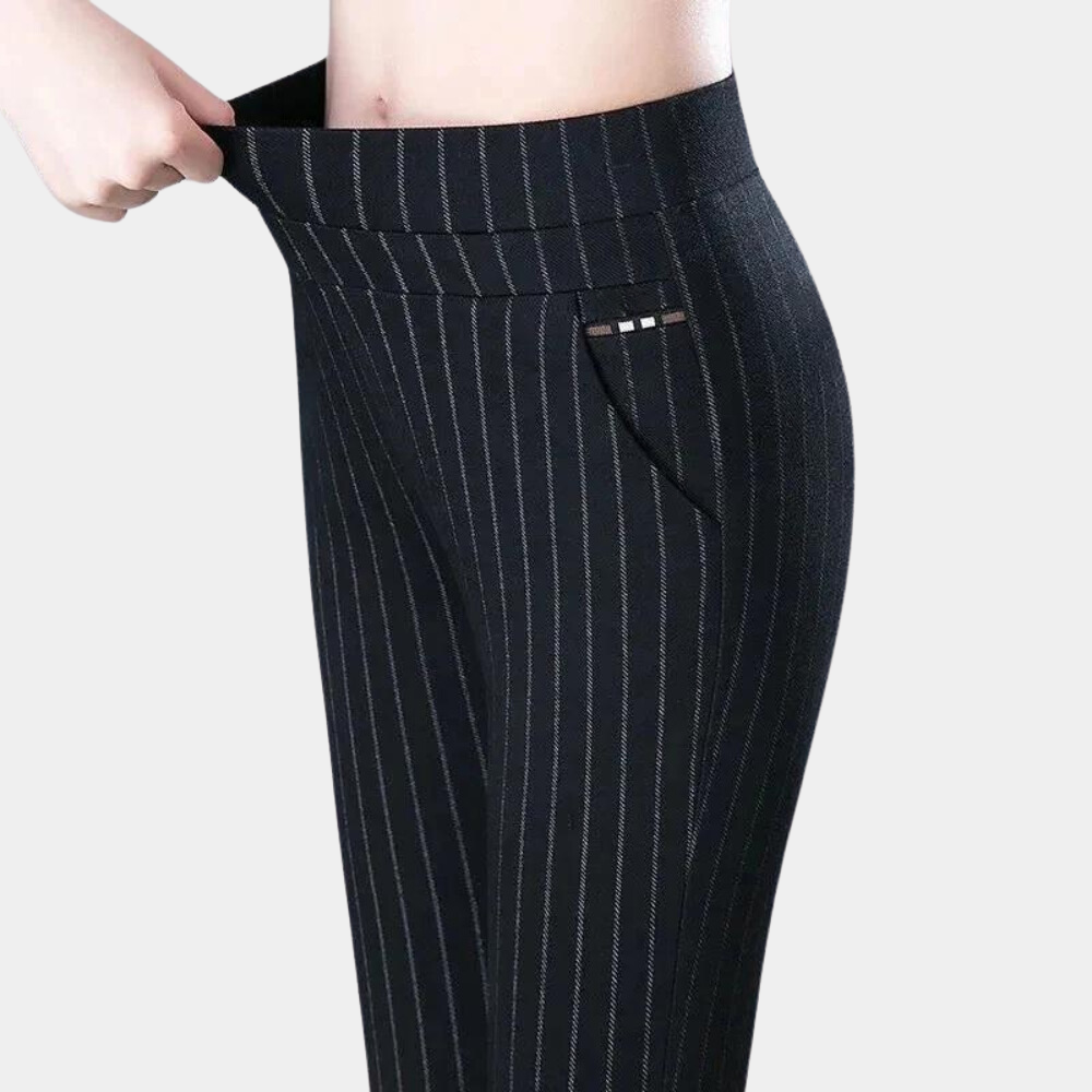 Comfortable Black Stretch Leggings with High Waist