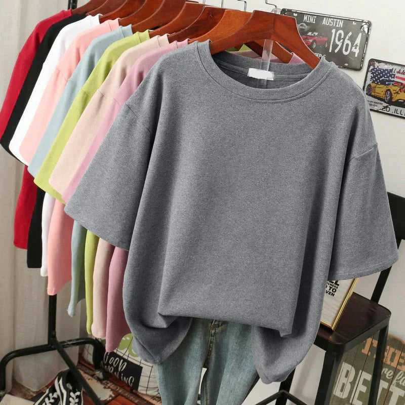 Oversized Women’s T-Shirt in Soft Cotton Blend