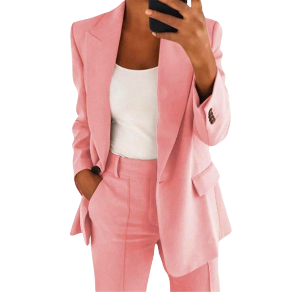 Luxurious Women’s Suit with Blazer and Trousers