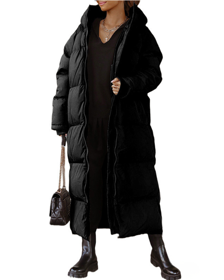 Women’s Long Padded Winter Puffer Jacket